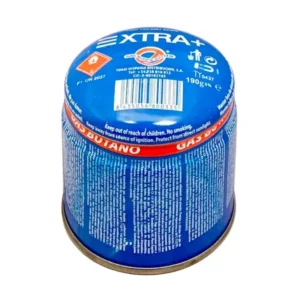 Bombona de gas Extra+ portátil para hornillos camping gas de cachimba con duración 5-7 usos