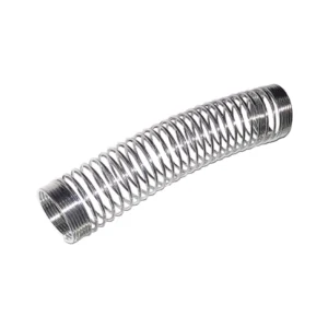 Muelle para manguera de silicona de acero inoxidable