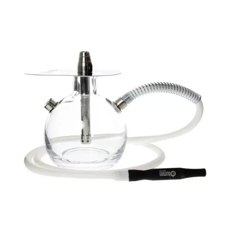 Cachimba Oduman N9 Spider turca con diseño en forma de araña, cristal soplado artesanal, acero inoxidable y LED Oduman