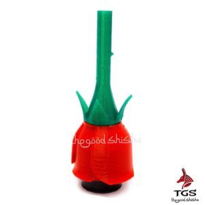 Boquilla 3D flor con forma de rosa para cachimba y vapeador