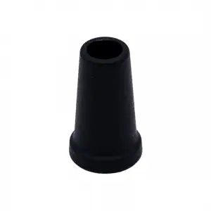 Adaptador para cazoleta de aluminio negro para cachimba