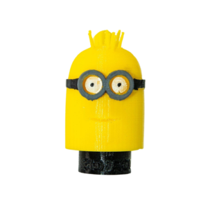 Boquilla personal 3D Minion amarilla con montura