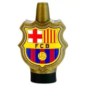 Boquilla personal 3D Barcelona con el escudo en relieve