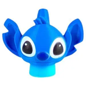 Boquilla personal 3D Stitch azul con orejas largas