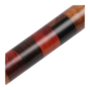Boquilla Wookah Wooden Standard de 28 cm en madera noble reforzada con acero inoxidable mosaic