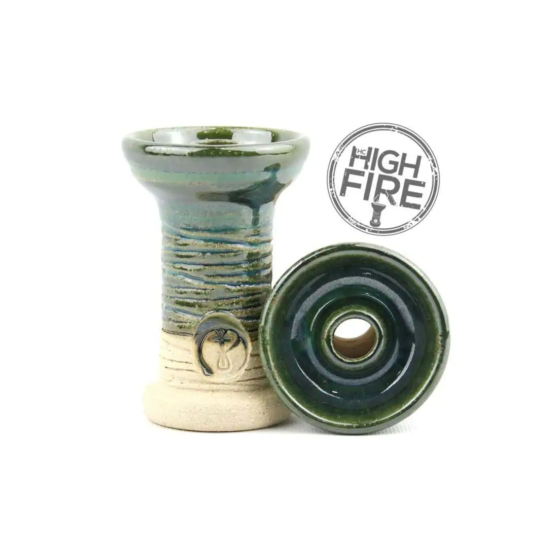 Cazoleta HC HighFire Strip de barro de alta temperatura con esmaltes únicos