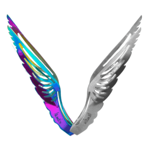 Pinzas Aladin Wing 23 cm de acero inoxidable para carbón
