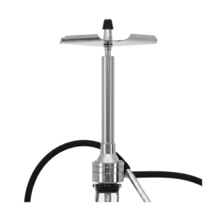Cachimba VZ Hookah Pandora en acero inoxidable con estética steampunk y purga especial mastil