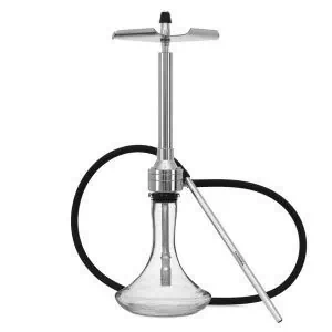 Cachimba VZ Hookah Pandora en acero inoxidable con estética steampunk y purga especial