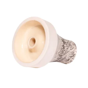 Cazoleta Solaris Prometheus phunnel de barro blanco con carga esmaltada