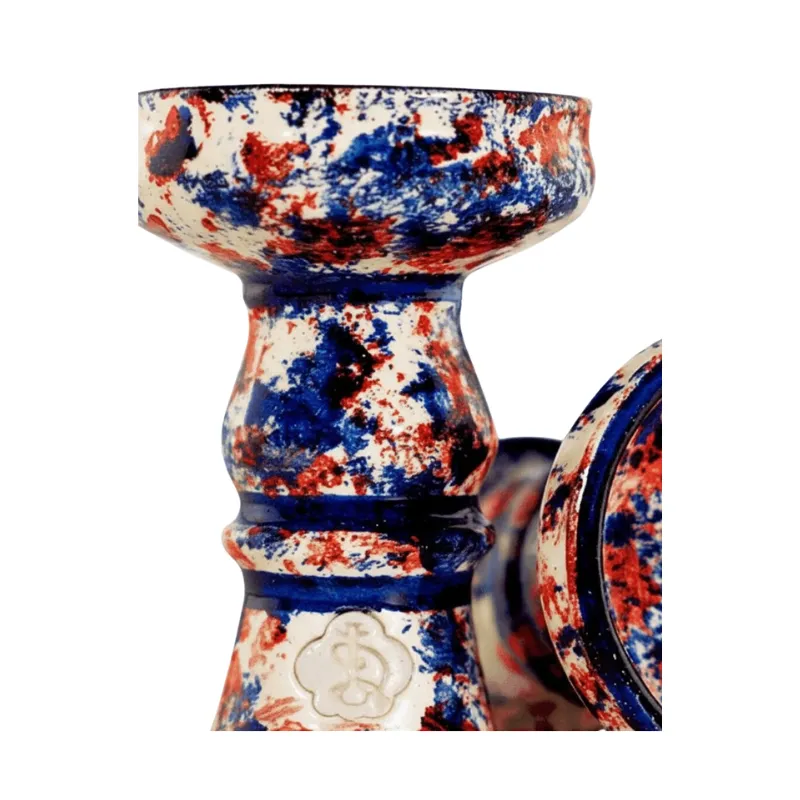 Cazoleta Tomahawk Bowl artesanal de barro blanco chamotado tipo phunnel
