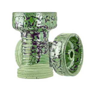 Cazoleta Berraca Grün Joker de barro verde para shisha