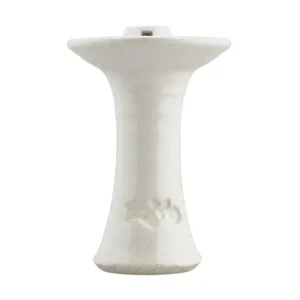 Cazoleta HookahJohn x Zomo Edition Flying Saucer en colaboración exclusiva para tabaco negro y rubio de pie