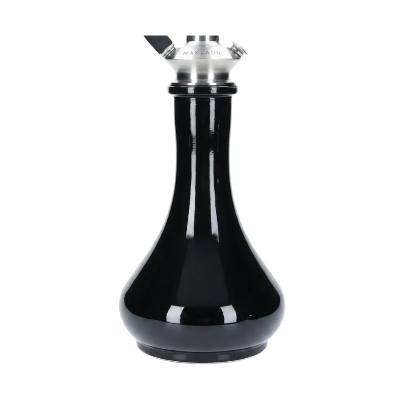 Cachimba Maklaud Skull rusa de 70 cm fabricada con los mejores materiales acero inoxidable de gran calidad y latón, con accesorio central del mástil SKULL realizado a mano y replicado en latón, incluye base transparente y goma junta base en The Good Shisha