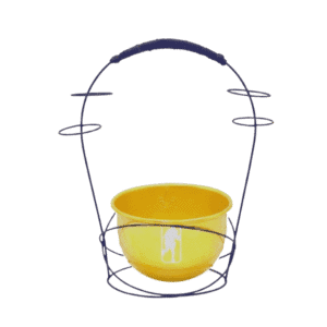 Carbonera Wire Kobe para cachimba en aluminio anodizado con mango de cuerda integrada inspirada en la NBA