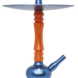Cachimba Mr Shisha Rocket 2.0 en acero inoxidable y aluminio con maleta de transporte 4 fantasticos