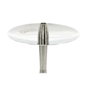 Cachimba Oduman Gusto Hookah turca de 37 cm con base de cristal soplado artesanal y partes metálicas en acero inoxidable