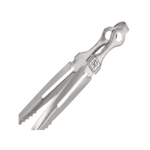 Pinzas daga Kunai 25 cm de acero para carbón