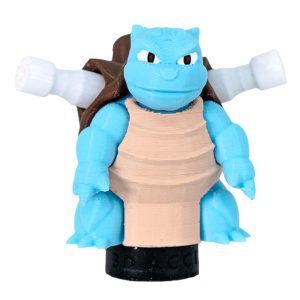 Boquilla personal 3D Blastoise con cañones para cachimba