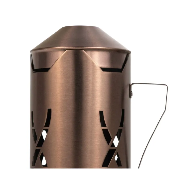 Cubrevientos Hoob Windcover de acero con dos tapas