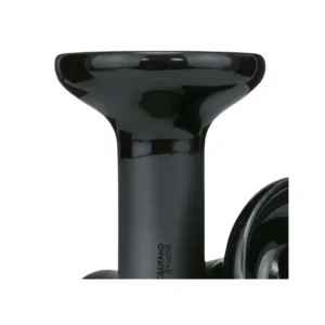 Cazoleta Oblako x Doosha Phunnel Black de barro blanco con esmalte único