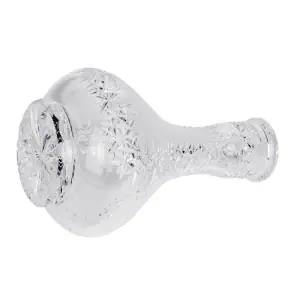 Base Caesar Crystal Frozen Drop Clear transparente de 30 cm