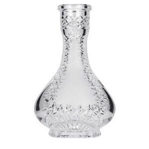 Base Caesar Crystal Frozen Drop Clear transparente de 30 cm