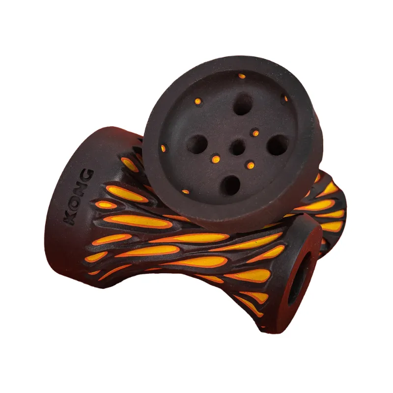 Cazoleta Kong Lava Razor de estilo tradicional con efecto lava volcánica