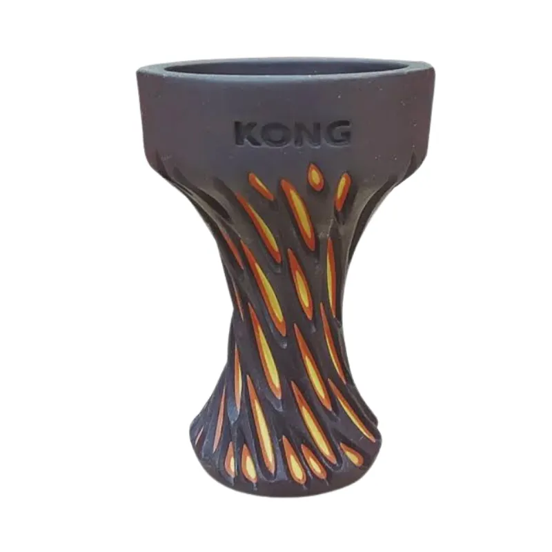 Cazoleta Kong Lava Razor de estilo tradicional con efecto lava volcánica