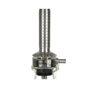 Cachimba Tortuga Fancy mini rusa de acero inoxidable V2A con grabado láser