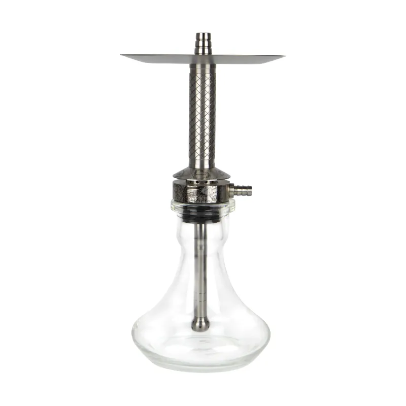 Cachimba Tortuga Fancy mini rusa de acero inoxidable V2A con grabado láser