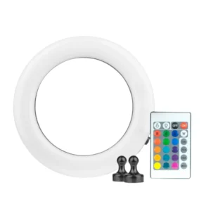 Aro LED imantado para plato de cachimba con batería interna y mando para cambiar el color accesorios