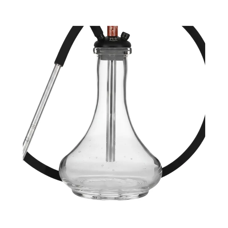 Cachimba Fox Hookah Little Stab portátil de 53 cm con base ancha