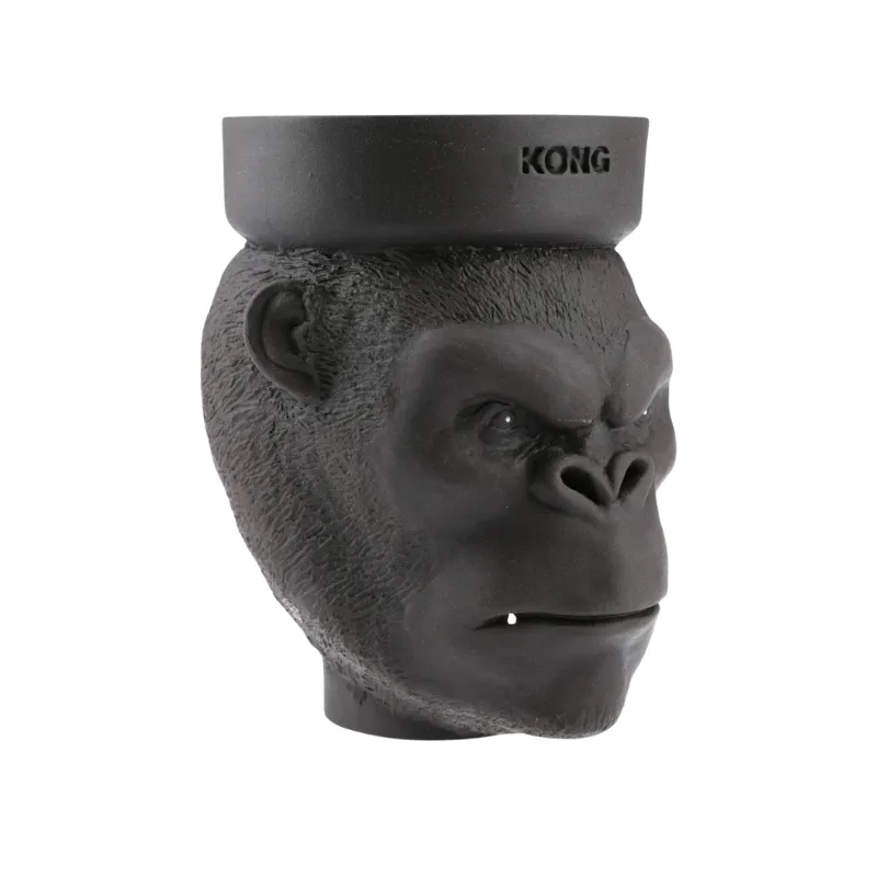 Cazoleta Kong King Kong de barro rojo con forma de gorila y purga por la nariz