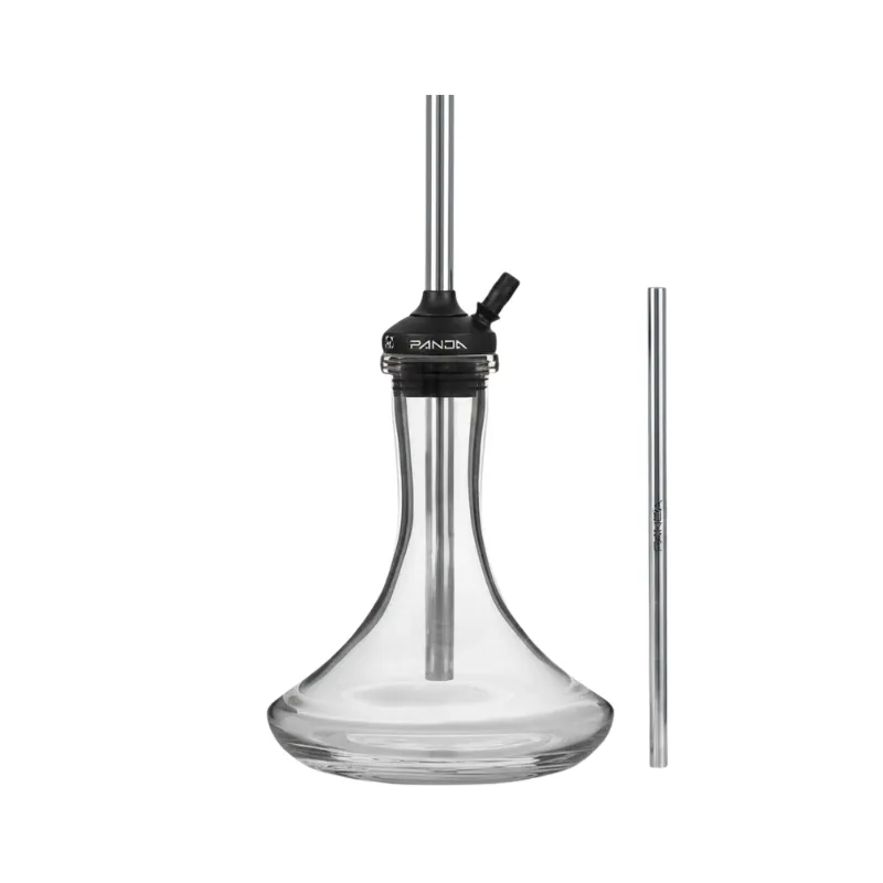 Cachimba Panda Hookah Fly rusa con purga móvil y conector de manguera con movilidad