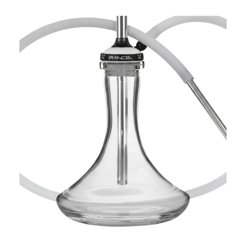 Cachimba Panda Hookah Fly rusa con purga móvil y conector de manguera con movilidad