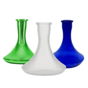 Bases rusas de cristal premium para cachimbas The Good Shisha