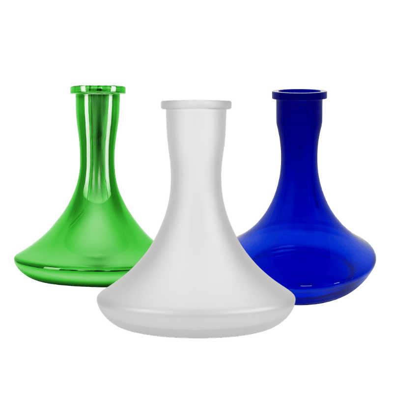 Bases rusas de cristal premium para cachimbas The Good Shisha