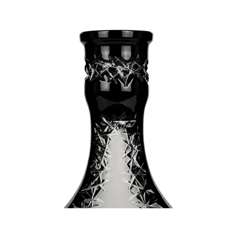 Base Caesar Crystal Frozen Drop Black de cristal negro