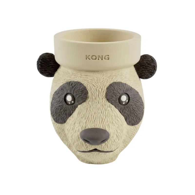 Cazoleta Kong Panda de barro de alta temperatura con forma de panda