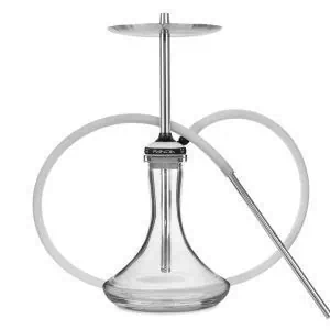 Cachimba Panda Hookah Fly rusa con purga móvil y conector de manguera con movilidad