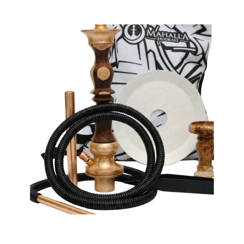 Cachimba Mahalla Woowood 50 cm con manguera de 160 cm