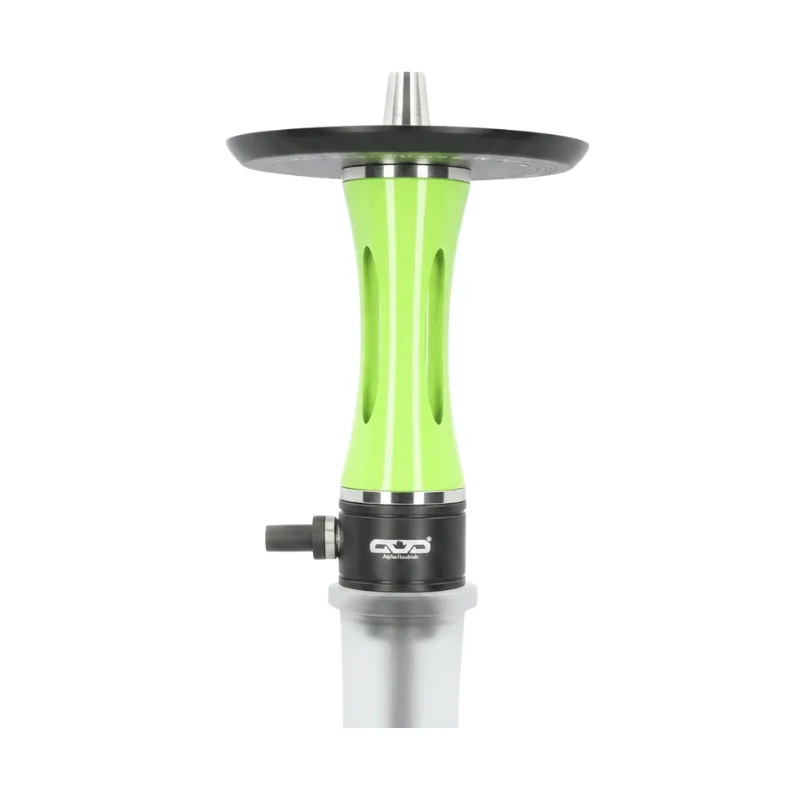 Cachimba OVO Dope 360 Neo White rusa de acero inoxidable con purga vertical flotante