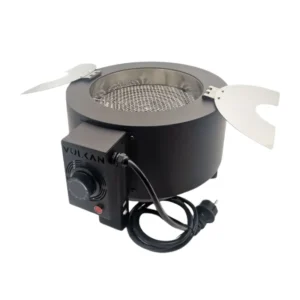 Hornillo profesional Vulcan Heater de marca rusa con potencia industrial para encender 1 kg de carbón en 2 minutos