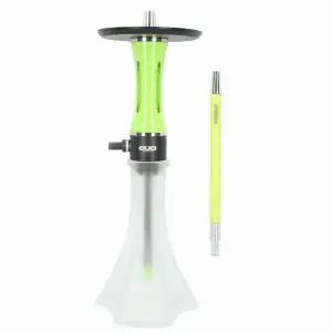Cachimba OVO Dope 360 Neo White rusa de acero inoxidable con purga vertical flotante
