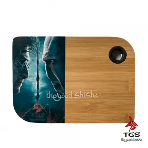 Tabla de mezclas TGS de madera barnizada