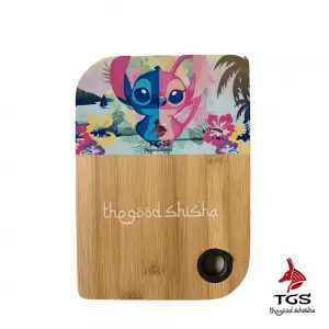 Tabla de mezclas TGS de madera barnizada