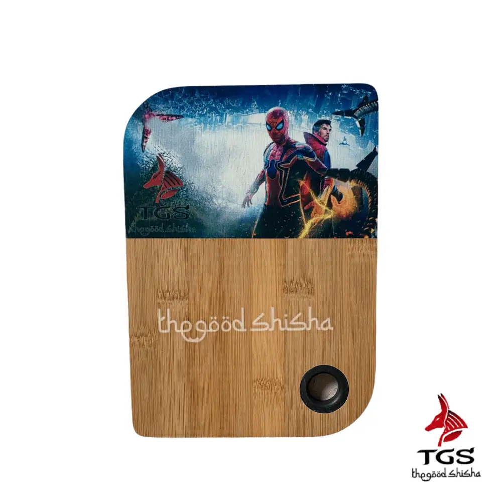 Tabla de mezclas TGS de madera barnizada