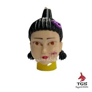 Boquilla personal 3D muñeca calamar con trenzas