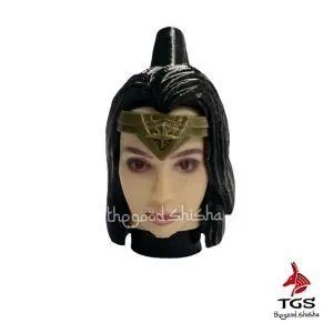 Boquilla personal 3D guerrera con tiara para cachimba
